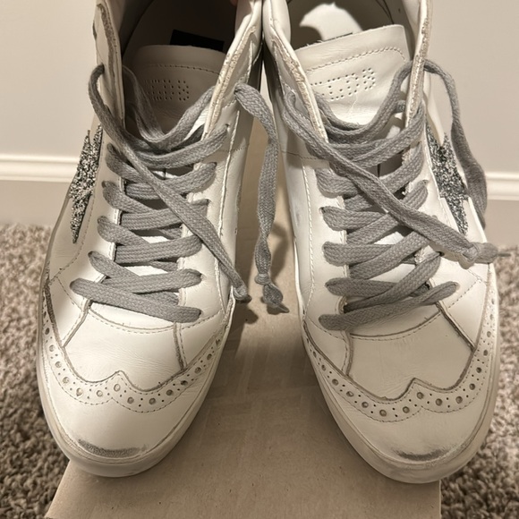 Golden Goose White Midstar Sneakers - Picture 11 of 11
